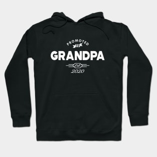 New Grandpa - Promoted to grandpa est. 2020 Hoodie